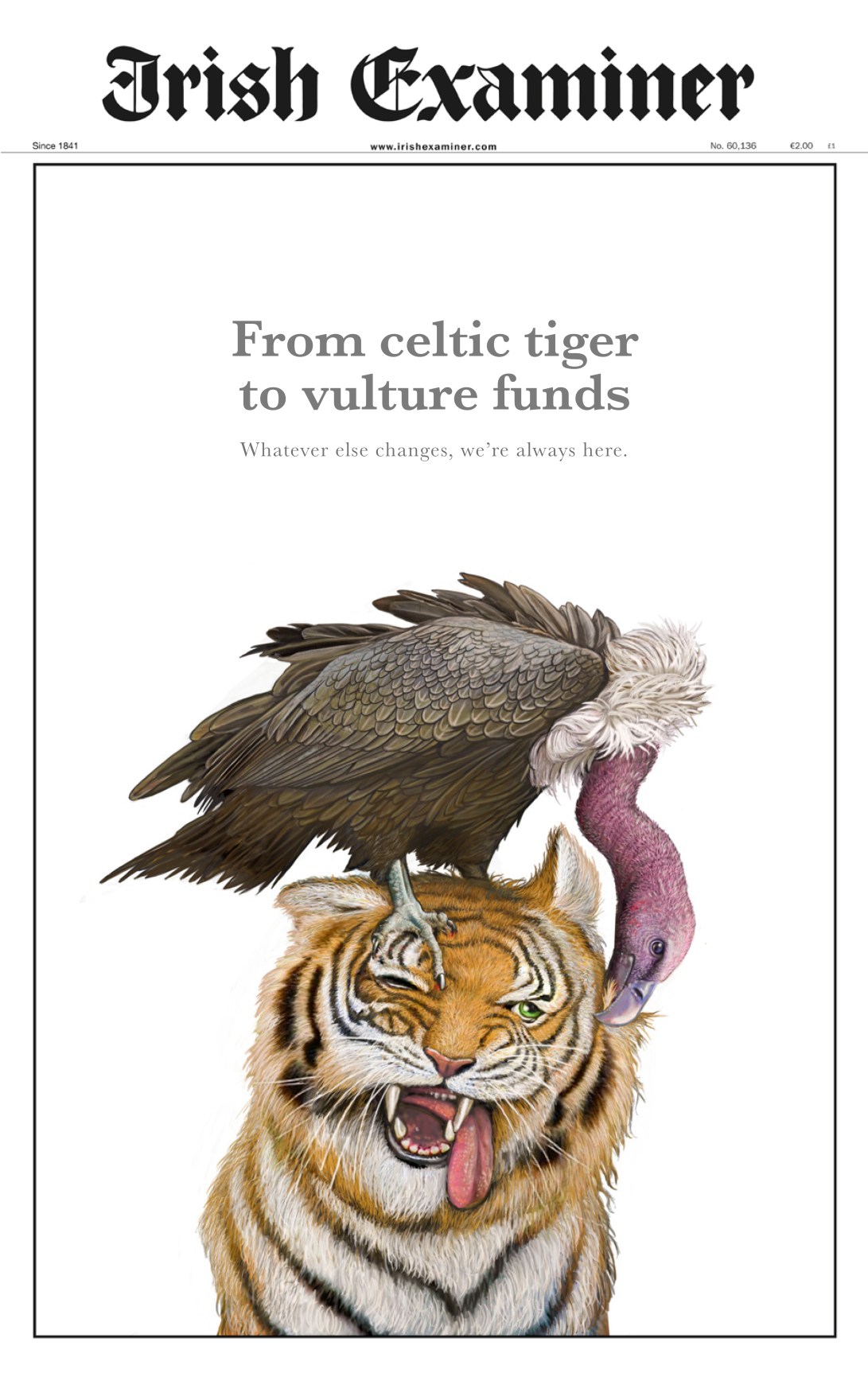 Examiner Brand Press Tiger